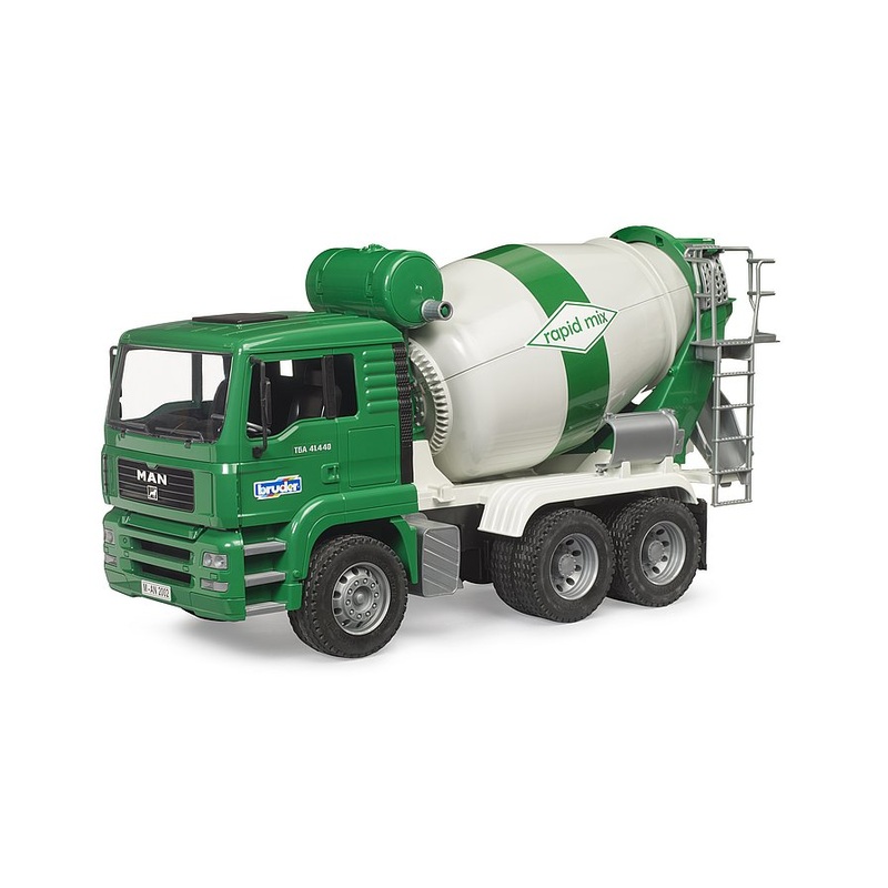 B02739 Bruder MAN TGA concrete mixer