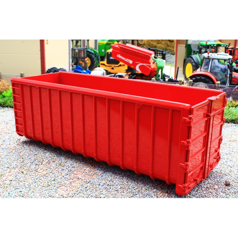 MM2306-02 Marge Models Hooklift Container 40m2 in Red