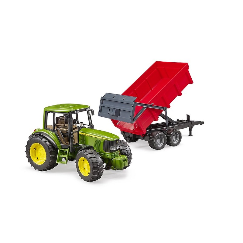 B02057 Bruder John Deere 6920 Tractor with Tipping Trailer