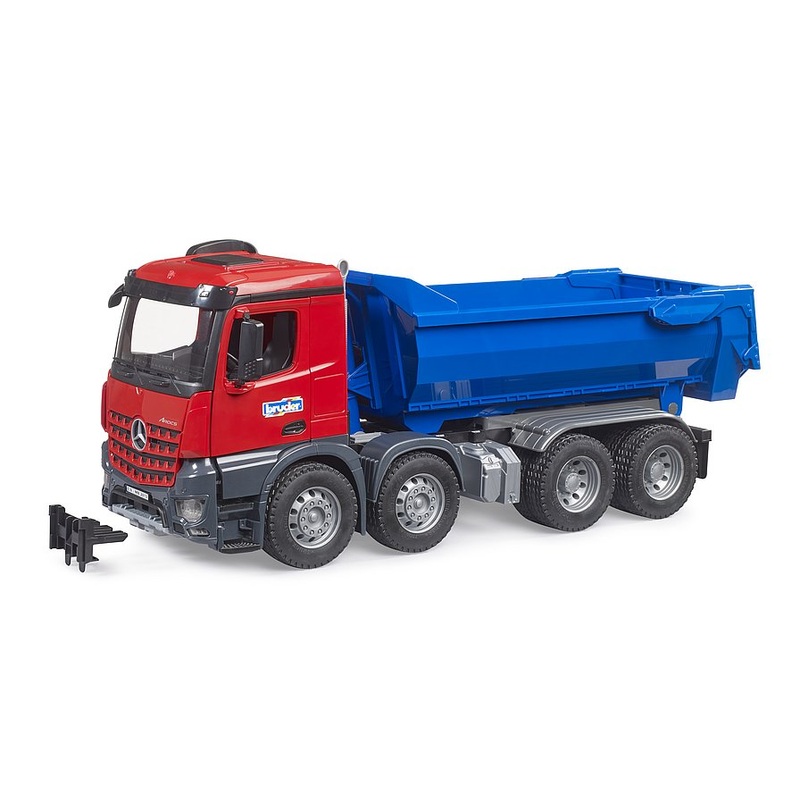 B03621 Bruder Mercedes Benz Arocs Halfpipe Tipper Truck NEW!