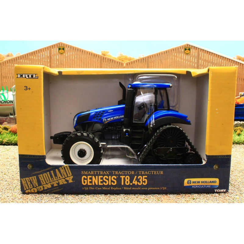 ERT13897 Ertl 1:32 Scale New Holland Genesis T8.435 SmartTrax Tractor