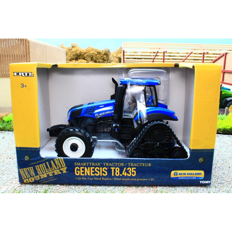 ERT13944 Ertl 1:32 Scale New Holland T8.435 Genesis SmartTrax Tractor ** NEW ERTL RANGE! **