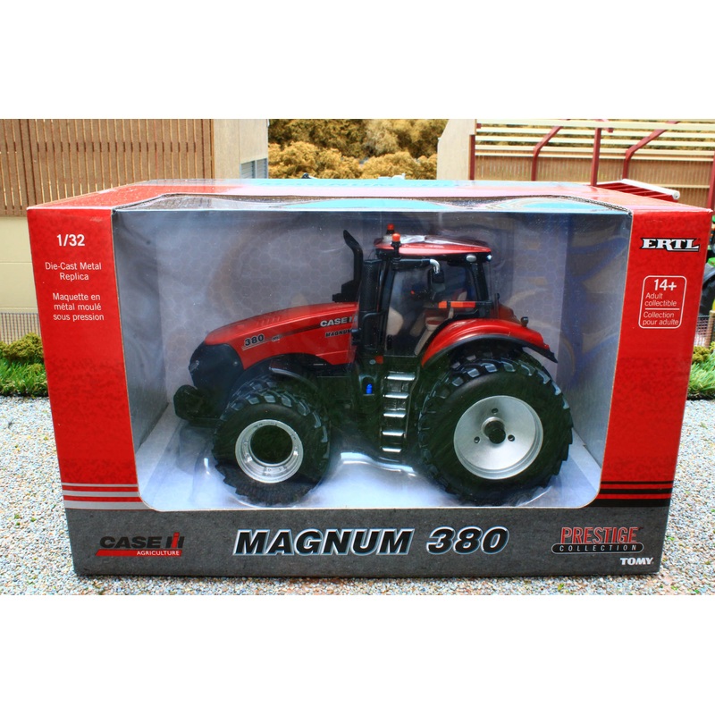 ERT44252 Ertl 1:32 Scale Prestige Case IH Magnum 380 4WD Tractor with Duals