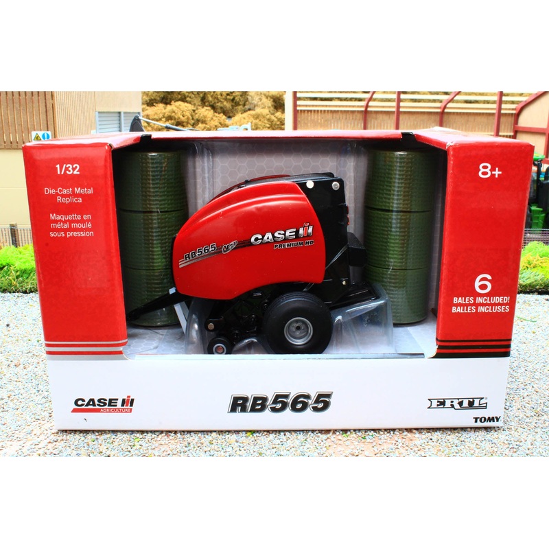 ERT44280 Ertl 1:32 Scale Case IH RB565 Round Baler ** NEW ERTL RANGE! **