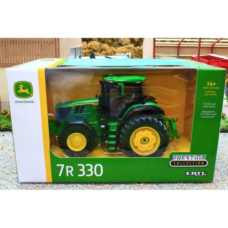 ERT45723 Ertl 1:32 Scale John Deere 7R 330 Prestige 4WD Tractor