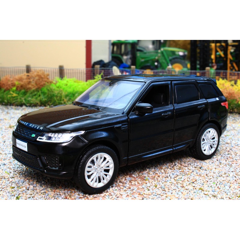 TAY32105017 Tayumo 1:32 Scale Range Rover Sport 4x4 in Black