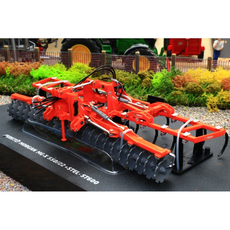 UH6390 Universal Hobbies Pasto Stel Cultivator Set ST600 + MG-X55022