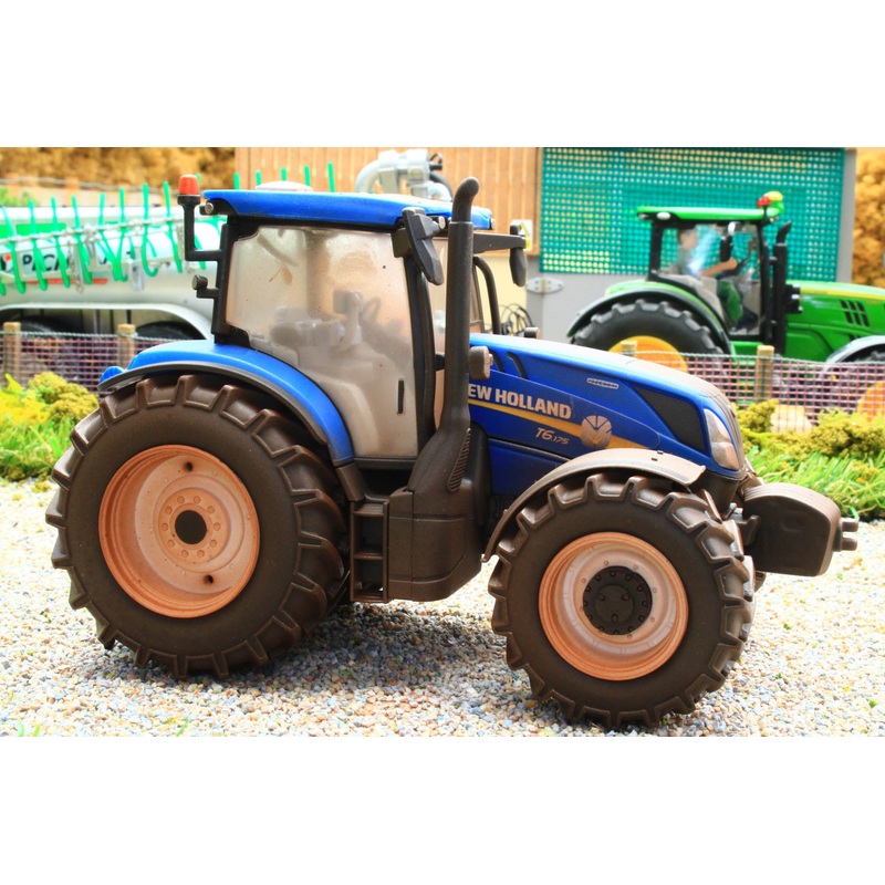 Weathered 43356 Britains New Holland T6.175 4WD Tractor