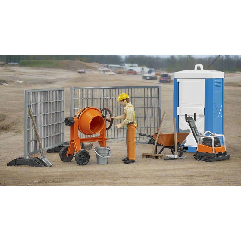 B62008 Bruder bworld construction site set