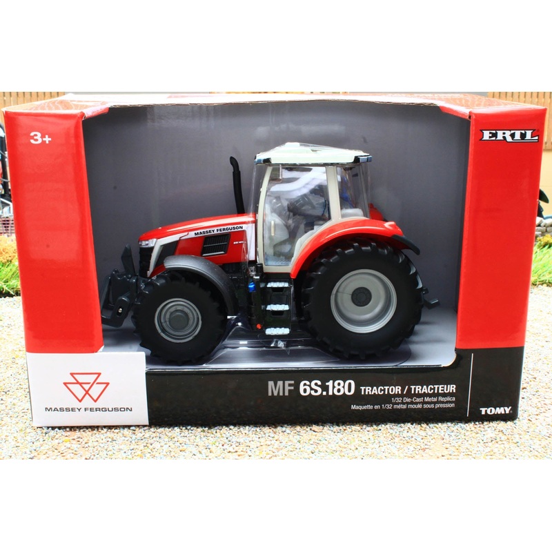 ERT16447 Ertl 1:32 Scale Massey Ferguson 6S.180 TR 4WD Tractor