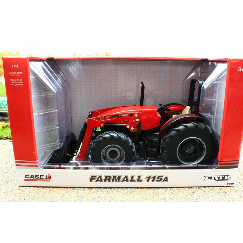 ERT44254 Ertl 1:16 Scale Case Farmall 115S 4wd Tractor with Loader ** 30% OFF! **