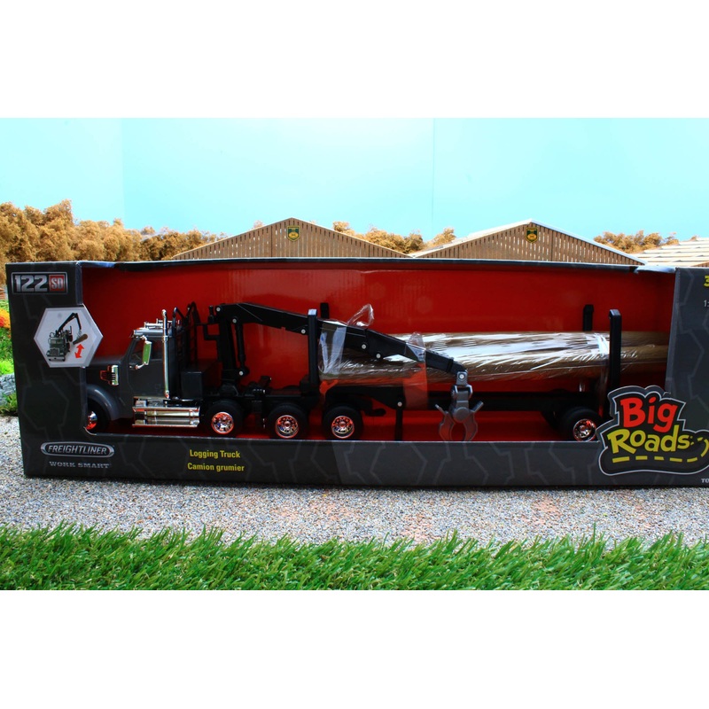 ERT46702 Ertl 1:32 Scale Freightliner 122SD Logging Truck