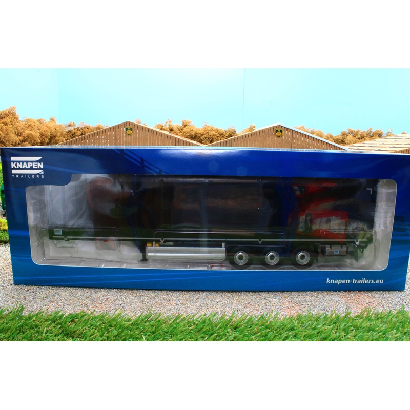 MM2016-04 Marge Models Knapen walking floor Trailer full black edition
