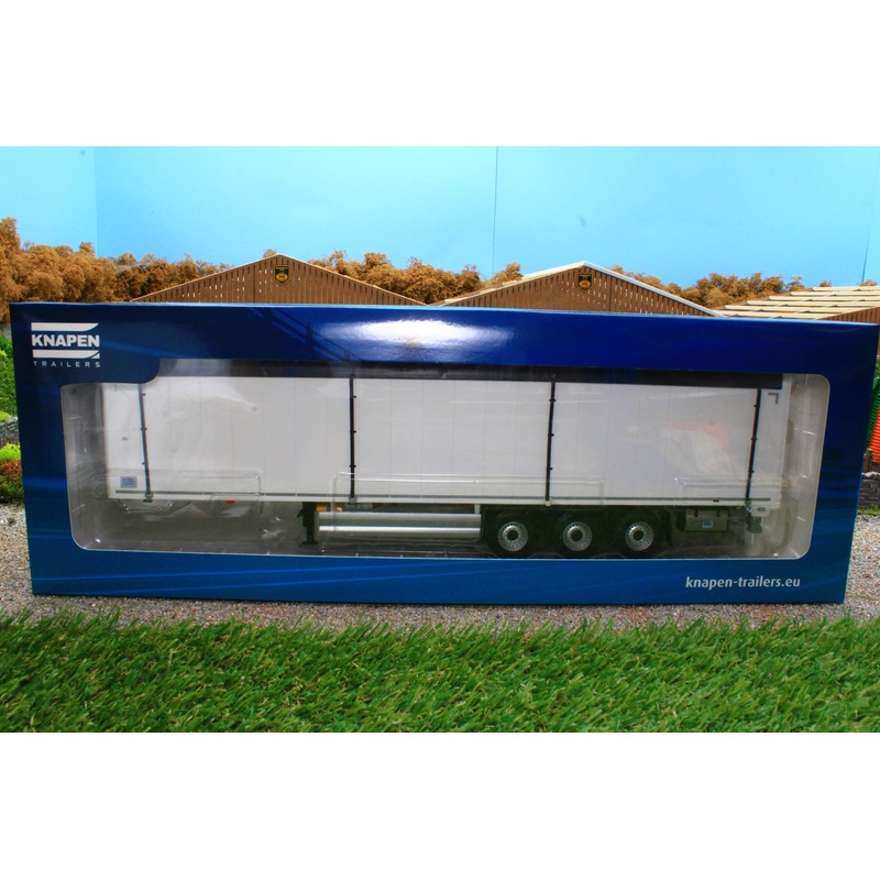 MM2016-05 Marge Models Knapen walking floor Trailer white body with anthracite cover