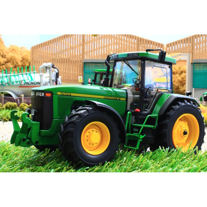 SCH07875 Schuco 1:32 Scale John Deere 8400 4WD Tractor ** BACK IN STOCK! **