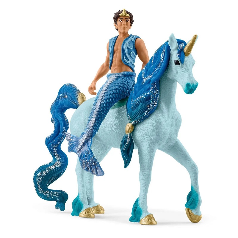 SL70718 Schleich Aryon on Unicorn