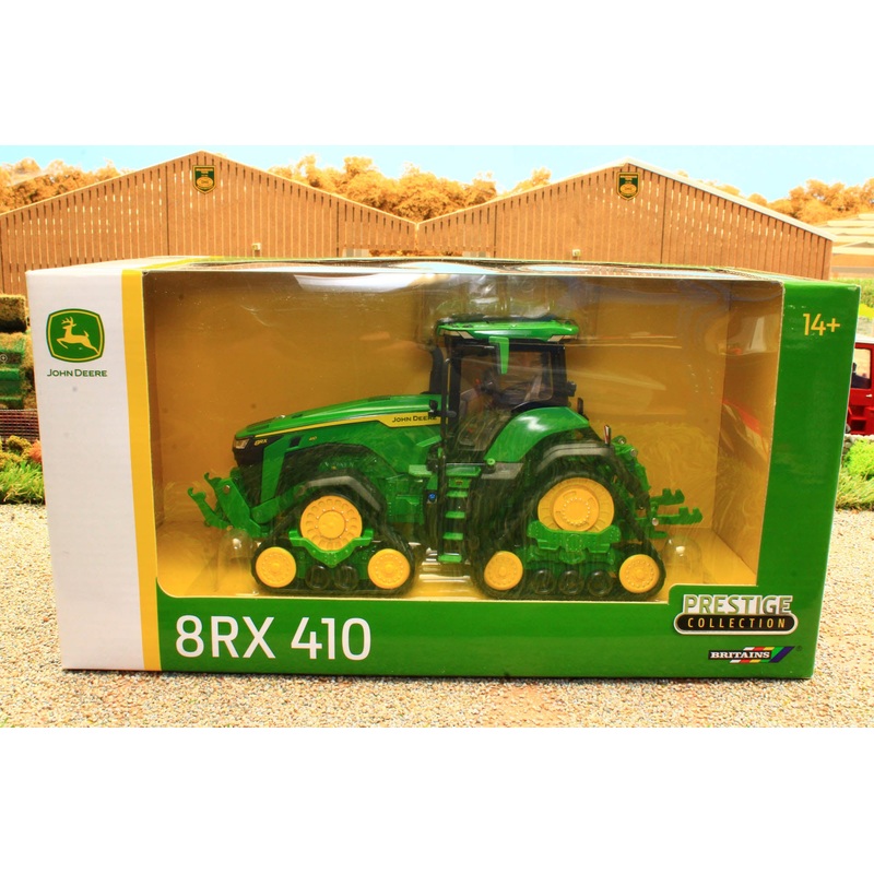 ERT43249 Ertl 1:32 Scale John Deere 8RX 410 Tractor on Tracks PRESTIGE MODEL