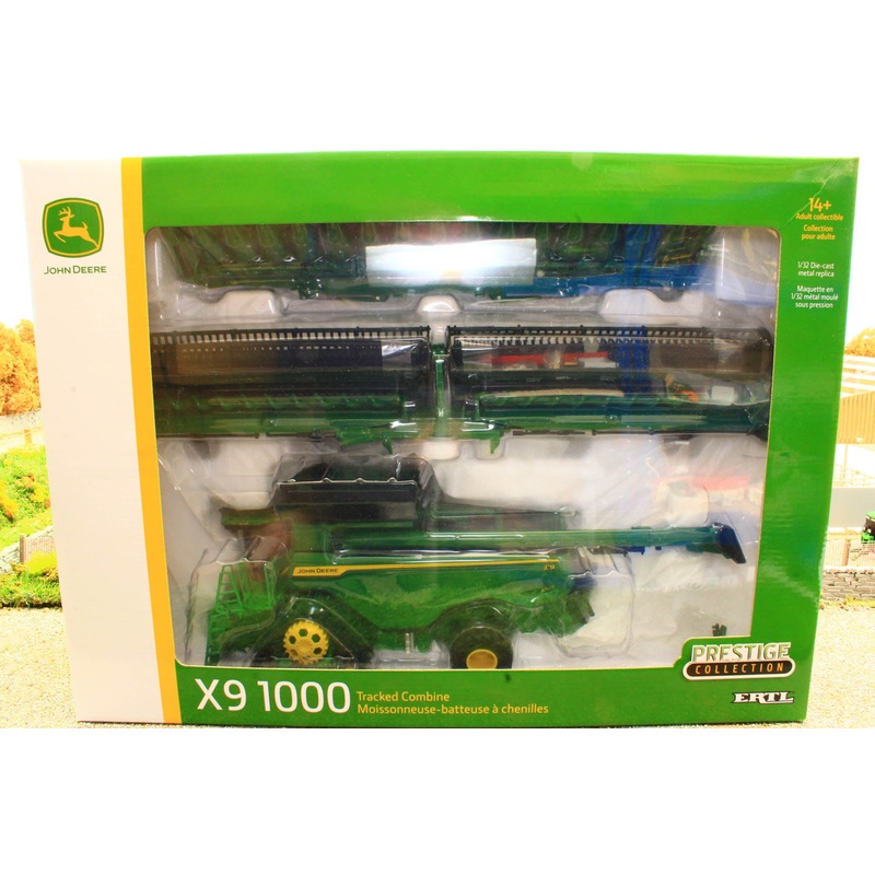 ERT45759 Ertl 1:32 Scale John Deere X9 1100 Combine Harvester on Tracks PRESTIGE MODEL