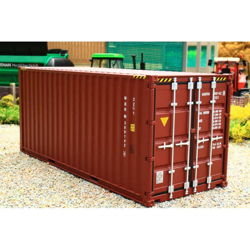 MM2323-02 Marge Models 20ft Sea Container in Brown