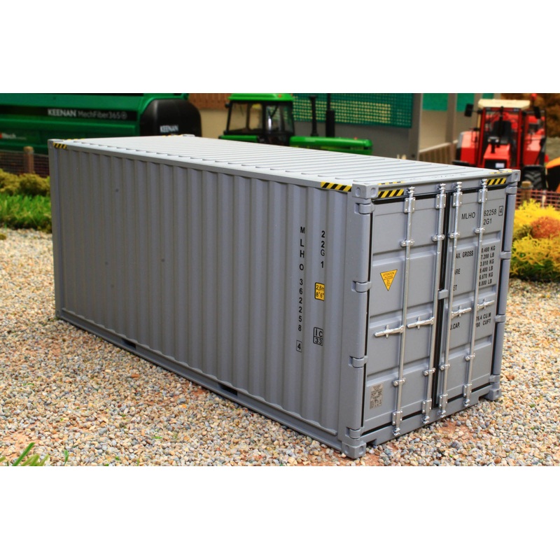 MM2323-03 Marge Models 20ft Sea Container in Grey