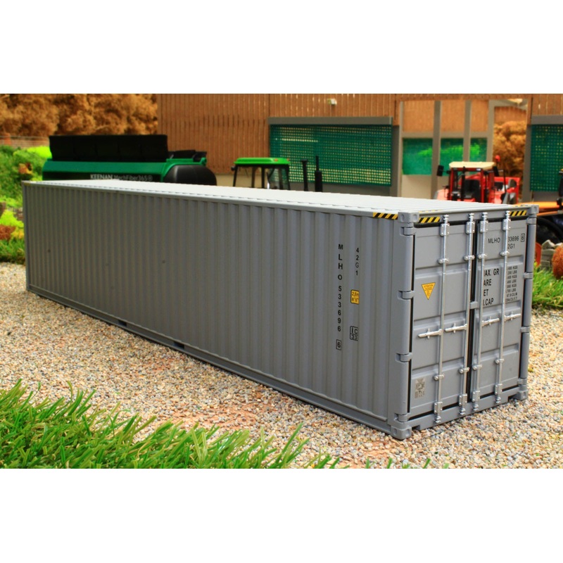 MM2324-03 Marge Models 1:32 Scale 40ft Sea Container in Grey