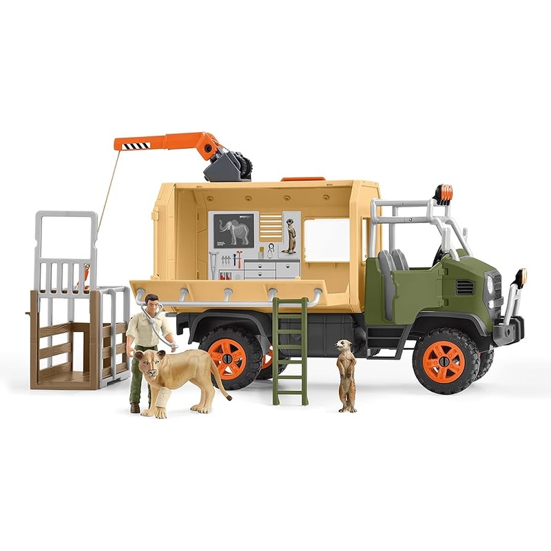 SL42475 Schleich Large Animal Rescue Truck