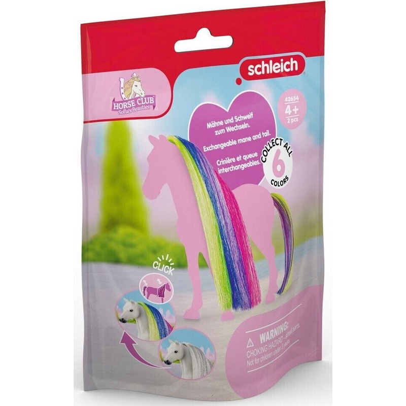 SL42654 Schleich Hair Beauty Horses Rainbow