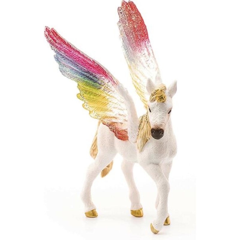 SL70577 Schleich Winged Rainbow Unicorn Foal