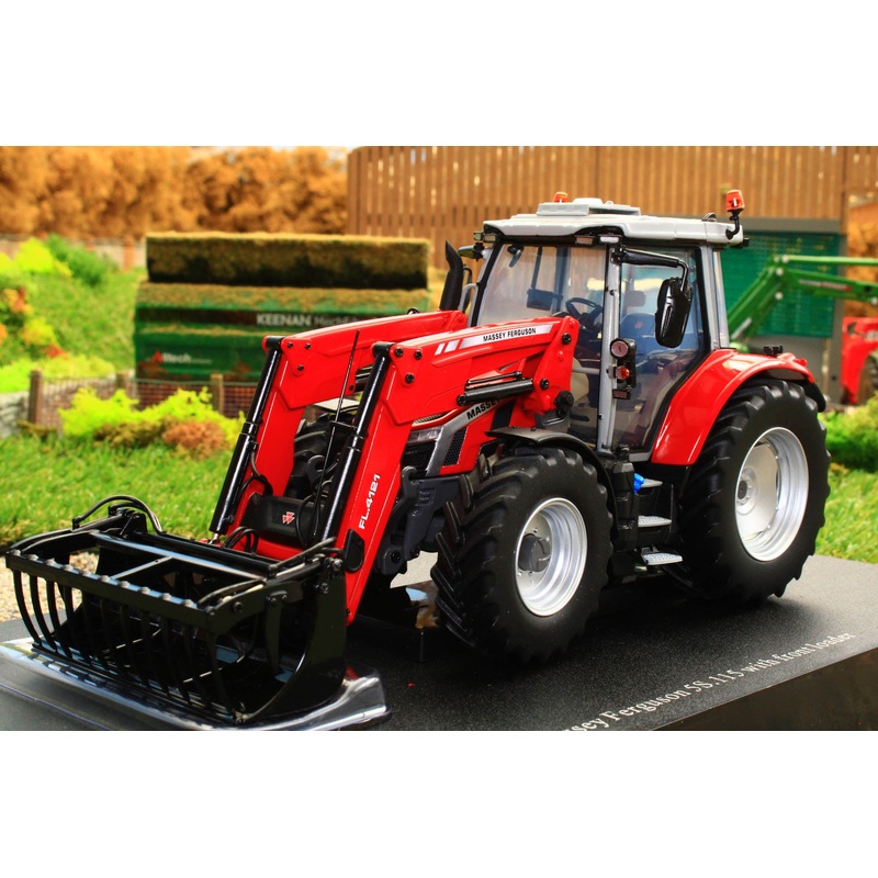 UH6603 Universal Hobbies 1:32 Scale Massey Ferguson 5S.115 4wd Tractor with Front Loader and grab ** BACK IN STOCK! **
