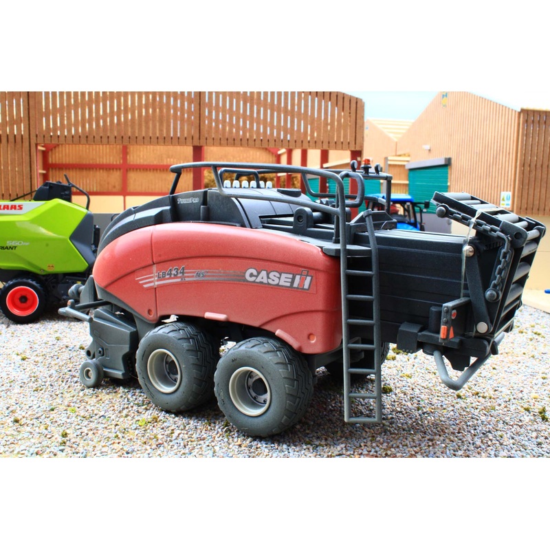 43361 Weathered Britains Case LB434R XL Large Square Baler DUSTY EFFECT