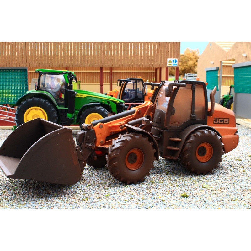 43372(w) Weathered Britains JCB TM420S Loader