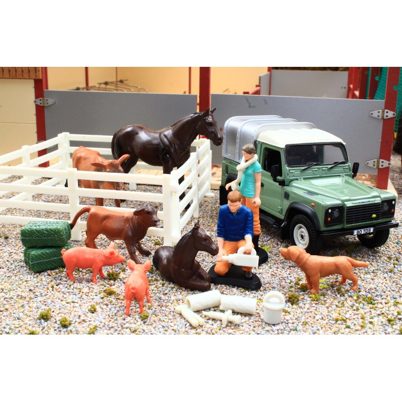 43385 Britains Land Rover Vet Playset