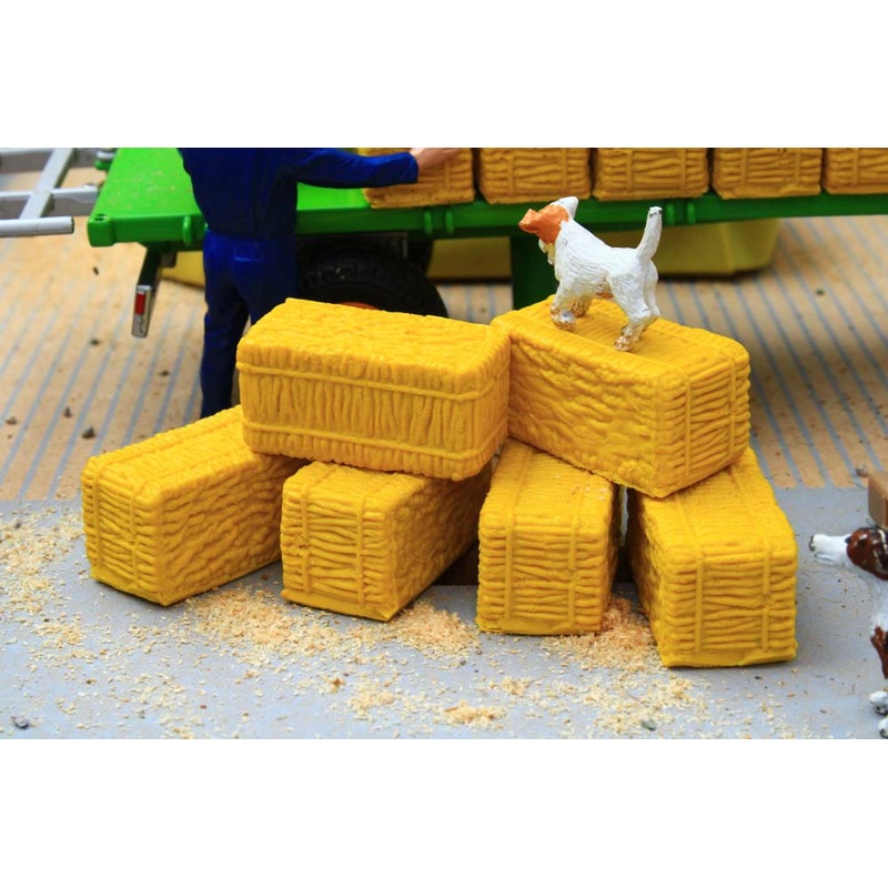 BT3083 Brushwood Realistic Small Straw Bales (Set of 6)