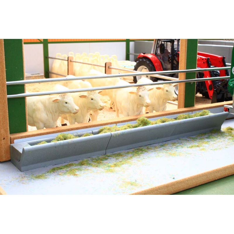 BT3085 Brushwood Precast Concrete Feed Channels (Set of 3)