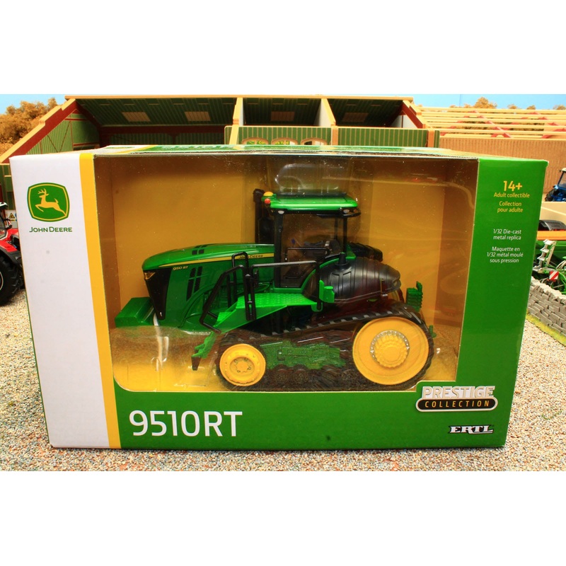 ERT45914 Ertl 1:32 Scale PRESTIGE John Deere 9510 RT Tractor on tracks