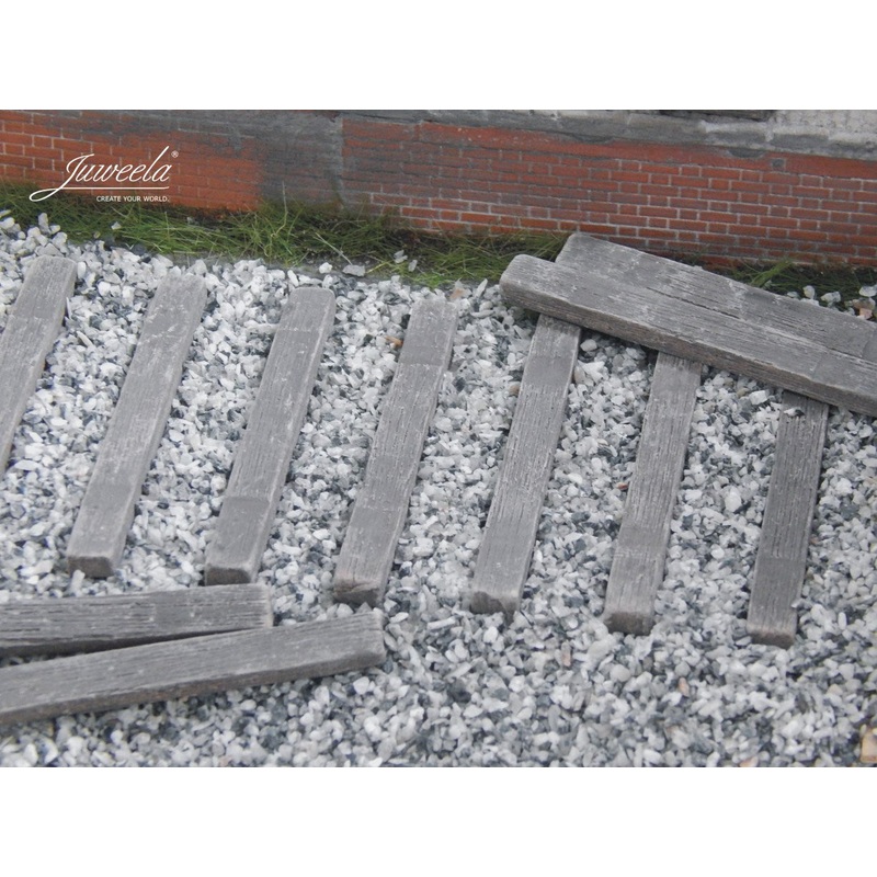 JL23359 Juweela Railway Sleepers 'Wood' (30 pcs)