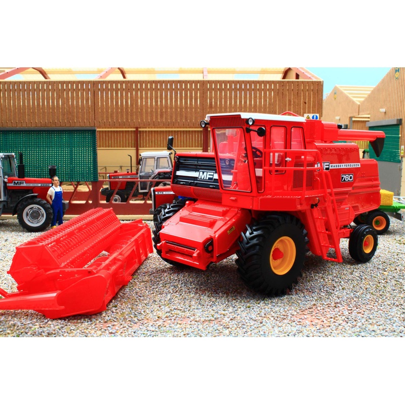 UH6329 Universal Hobbies 1:32 Scale Massey Ferguson 760 Combine NOW IN STOCK!