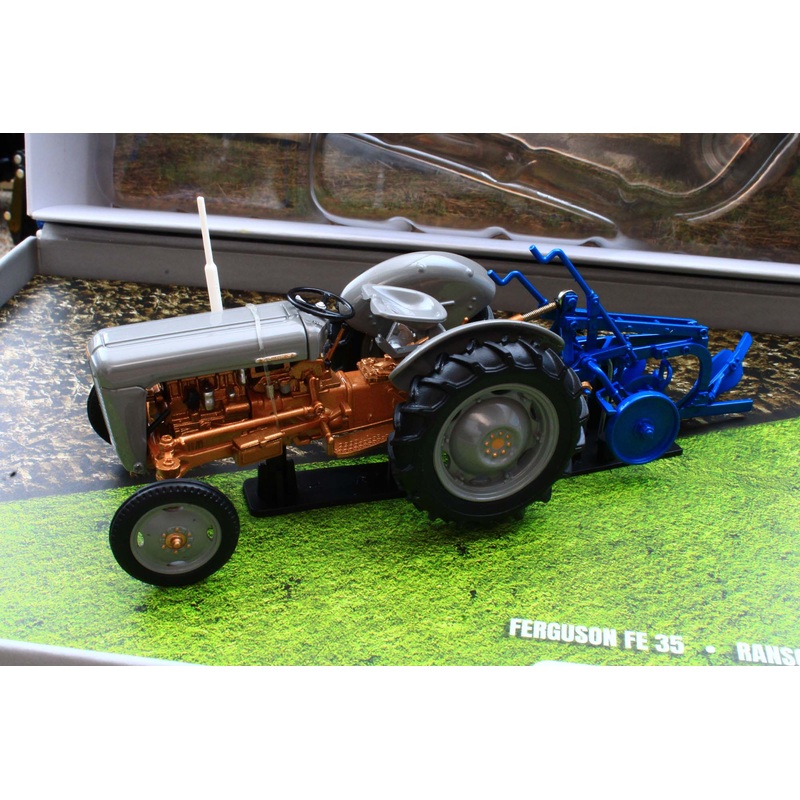 UH7126 Universal Hobbies Ferguson FE 35 with Ransomes TS 59 Plough NOW IN!