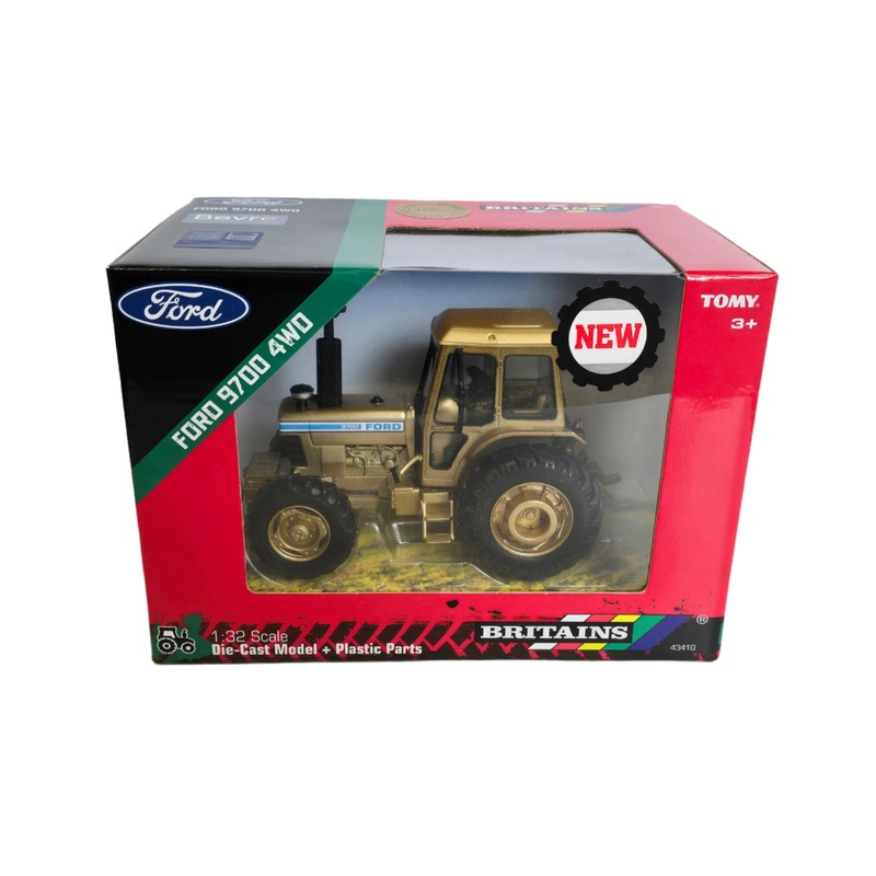 43410G Britains Ford 9700 4WD Special Edition in Gold ** LOST & FOUND! **