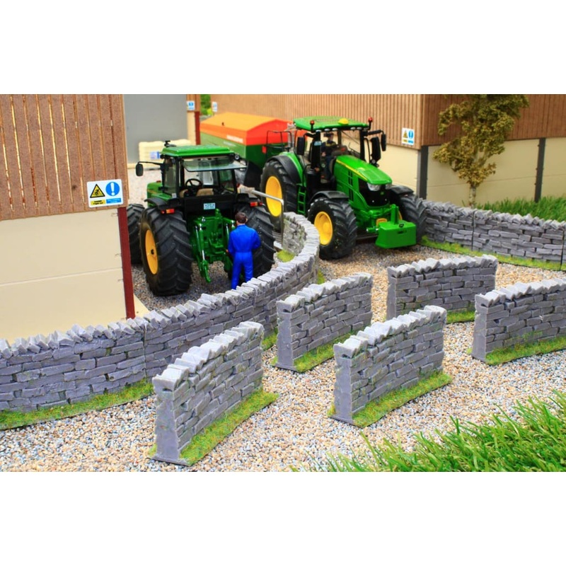BT3020 AUTHENTIC STONE WALLING CURVED SECTIONS X 5