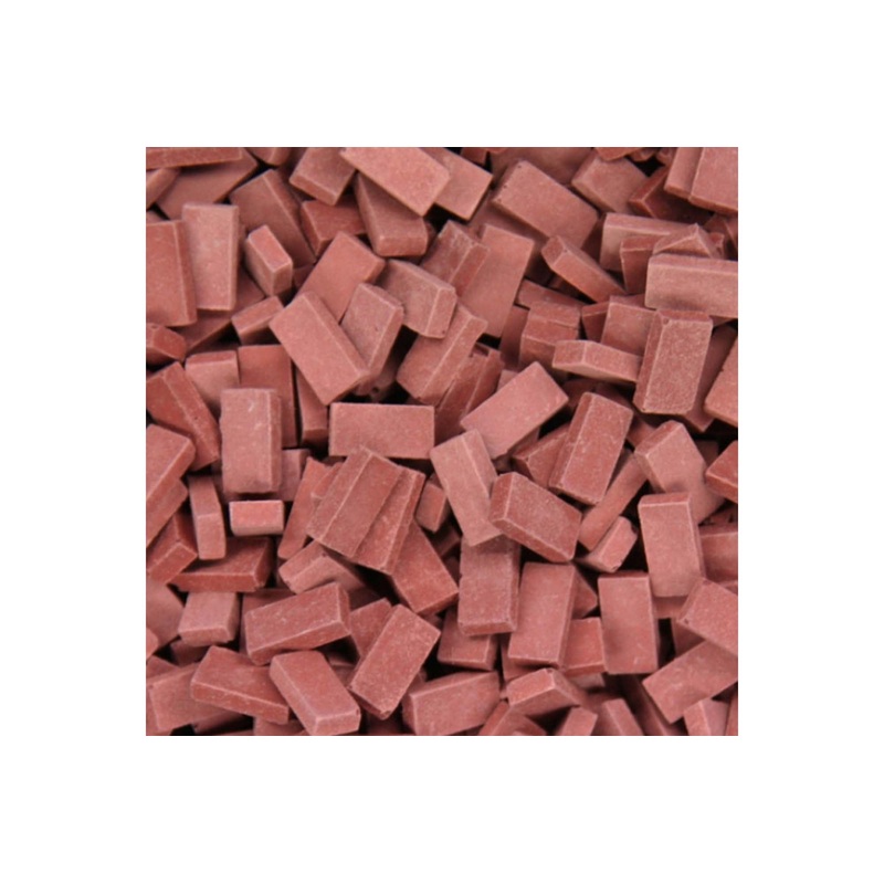 JL23028 Juweela 1:32 Scale Model Building Bricks in Dark Red (500 bricks)