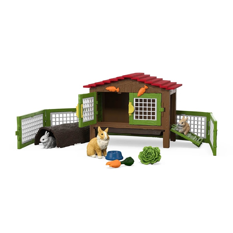 SL42728 Schleich Rabbit Hutch