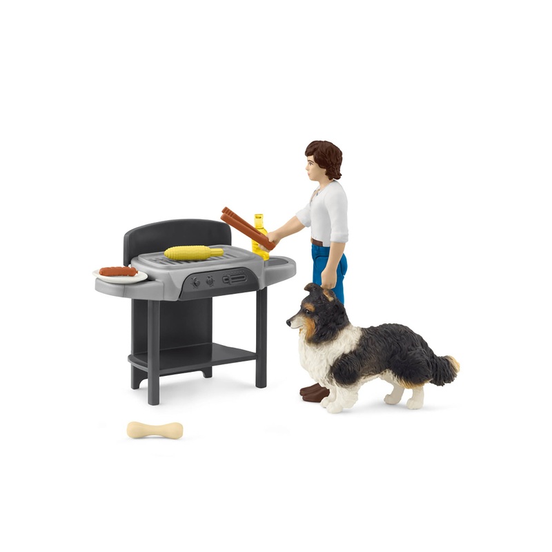 SL42754 Schleich Barbeque with Tom
