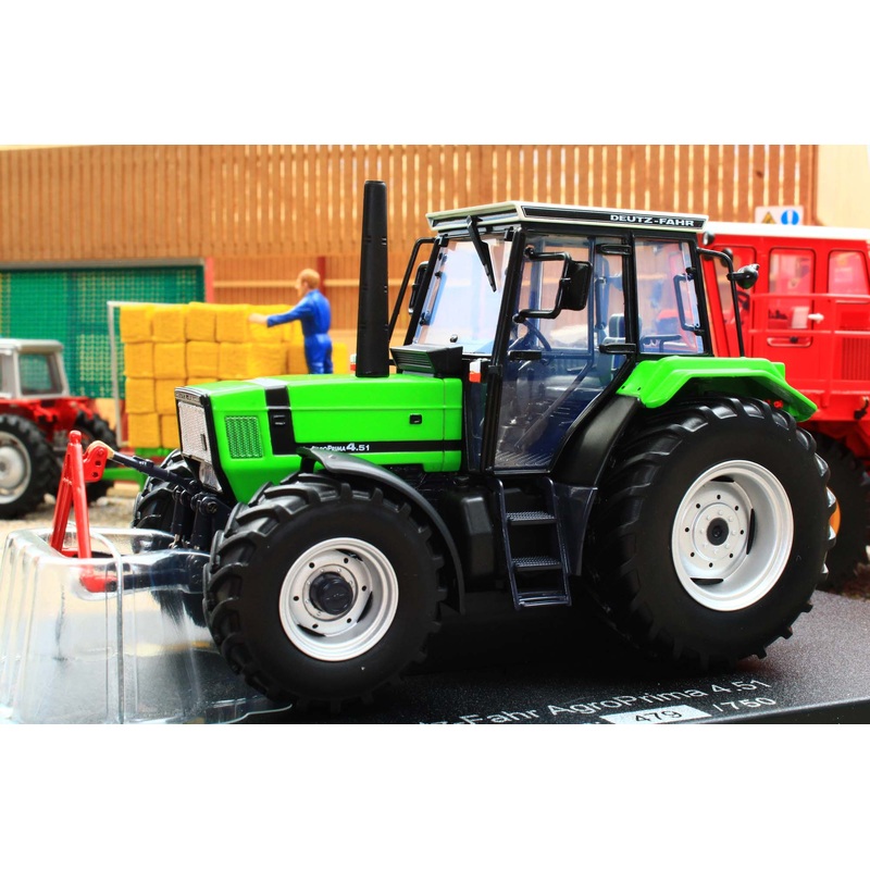 UH6776 Universal Hobbies 1:32 Scale Deutz Fahr AgroPrima 4.51 4WD WHITE CAB TOP Tractor Limited Edition (750 pcs)