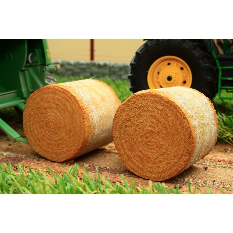 AT32501 AT Collections 2 x Round Hay Bales