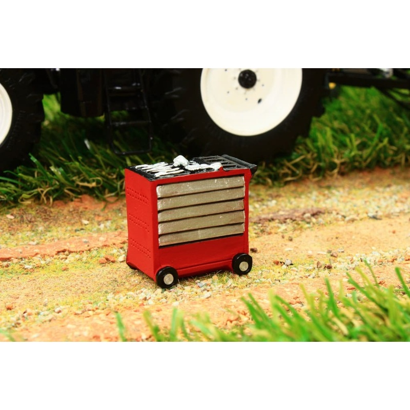 AT32503 AT Collections Red Tool Trolley