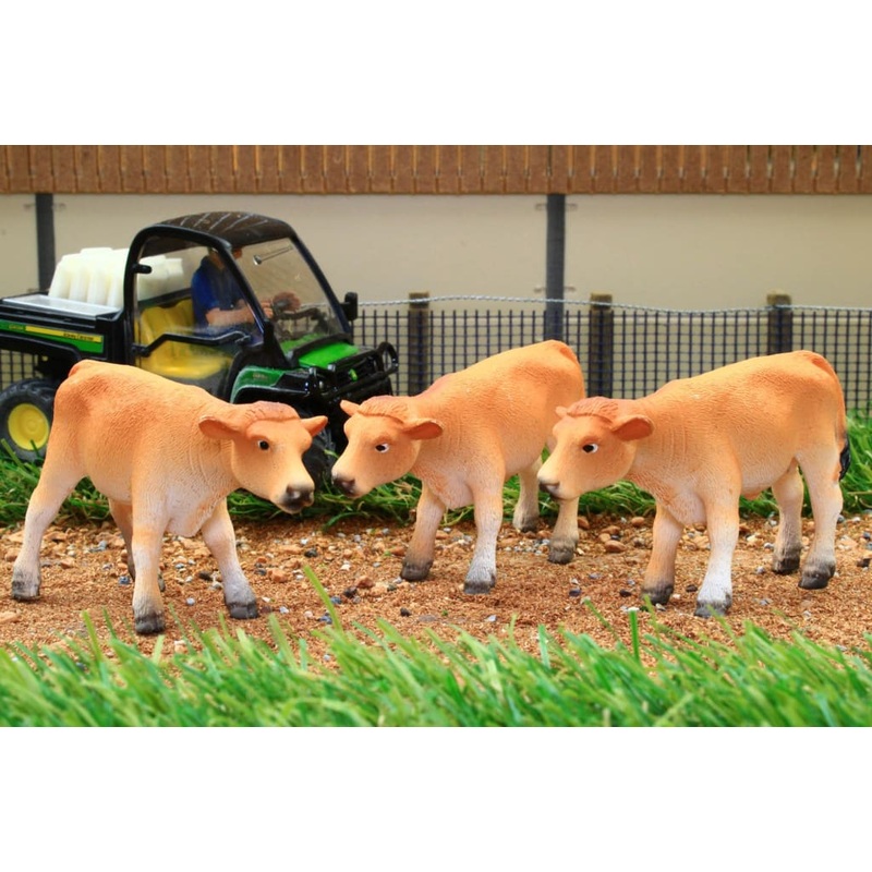 BT3071  Light Brown Store Cattle Standing x 3