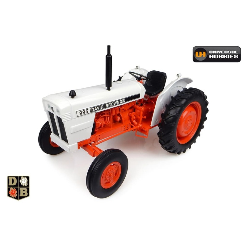 UH4885 Universal Hobbies Case David Brown 995-1973 with Round Fenders (1:16 Scale)