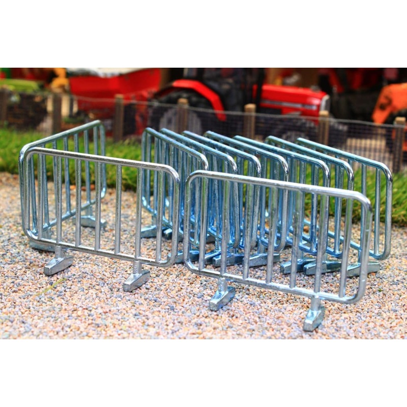 2464 SIKU 10 X METAL BARRIERS