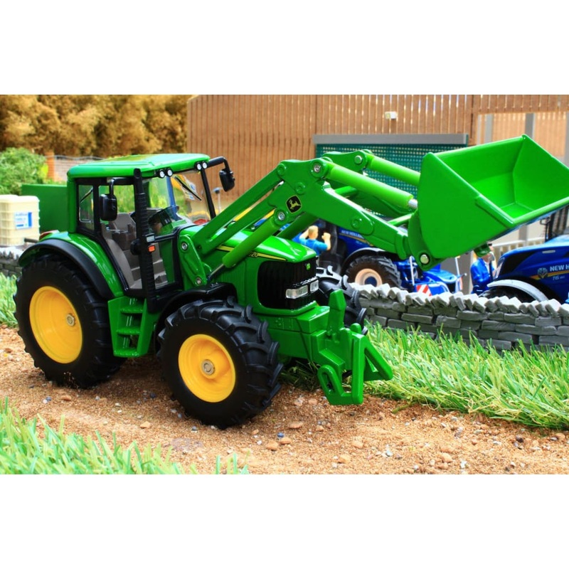 3652 Siku John Deere 6820 4WD Tractor with front end loader